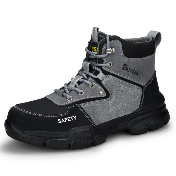 Zapatos de Seguridad Antiaplastamiento y Antipunzante Ligeros y Cómodos