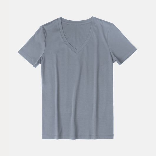 Camiseta Básica de Algodón Puro para Mujer - Versátil y Cómoda - Image 20