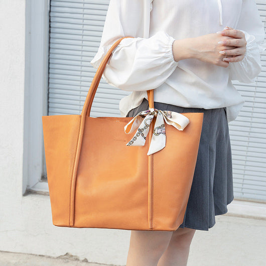 Bolso Tote de Cuero Genuino Piel Vacuno Premium Capacidad Grande - Image 5