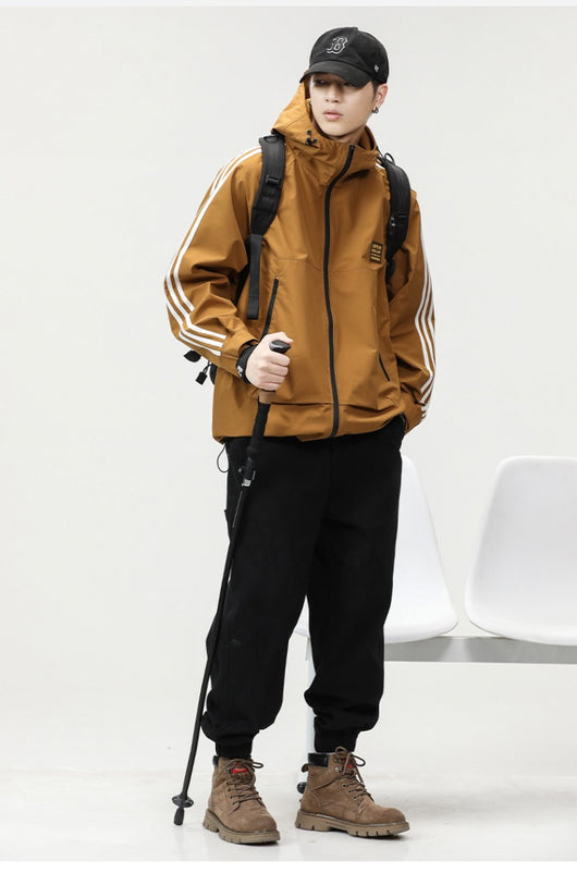 Chaqueta Camisa de Negocios Suelta con Protección Exterior - Image 12