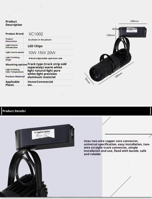 Foco LED Ajustable para Escenarios, Bares, Restaurantes y Cafeterías - Image 7