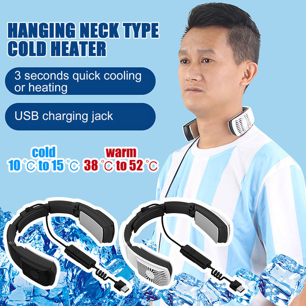 Acondicionador de Cuello Portátil con Tecnología de Calefacción y Refrigeración