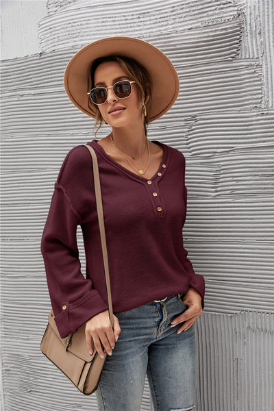 Suéter Pullover de Acrílico Liso para Mujer - Otoño Invierno - Image 19