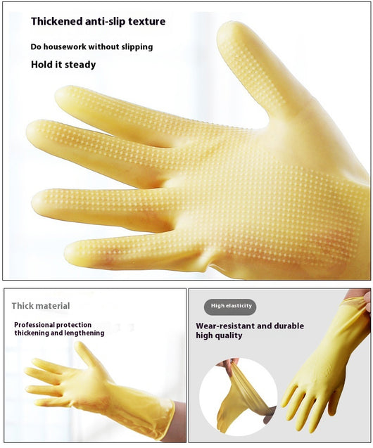 Guantes Reforzados para Lavar Platos con Banda Elástica - Image 12