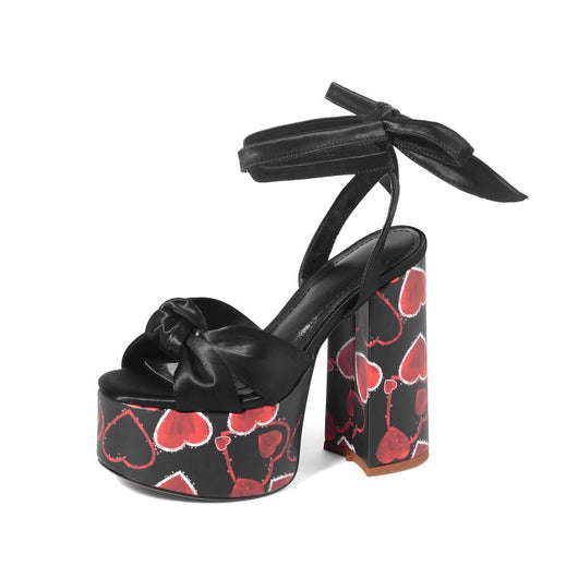 Sandalias de Tacón Ultra Alto 14cm con Plataforma Impermeable - Tallas Grandes - Image 10