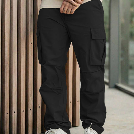 Pantalones de Trabajo Casuales para Hombre con Múltiples Bolsillos - Image 3