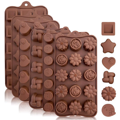 Molde de Silicona para Chocolate 29 Formas - Herramientas Antiadherentes para Repostería - Image 4