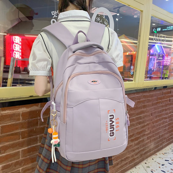 Mochila Escolar de Capacidad Grande para Estudiantes de Preparatoria