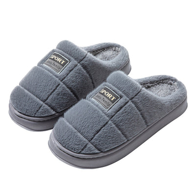 Pantuflas de Cuadros para Hombre - Cálidas, Antideslizantes y Cómodas para Casa - Image 7