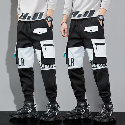 Pantalones Hip Hop Sueltos de Tendencia para Hombre - Primavera - Image 14