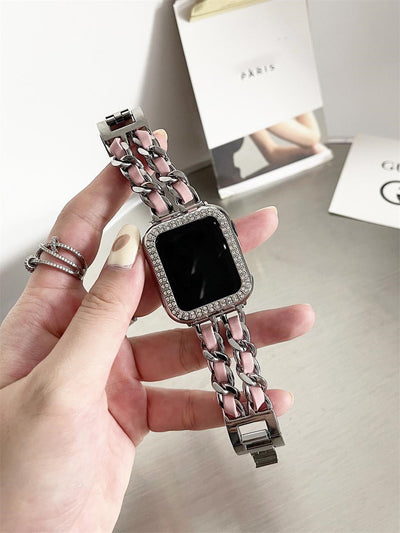 Correa de Reloj Cuero y Metal - Diseño Clásico Denim - Image 13