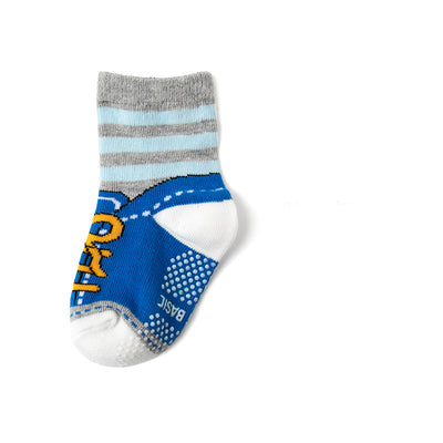 Calcetines Infantiles de Algodón con Diseño Animado y Suela Antideslizante - Image 8