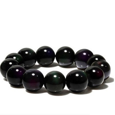 Pulsera de Obsidiana Arcoíris Natural - Image 8