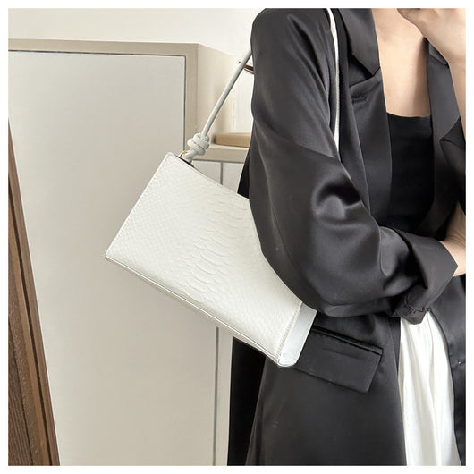 Bolso Bandolera Minimalista de Un Hombro - Modelo Baguette - Image 15