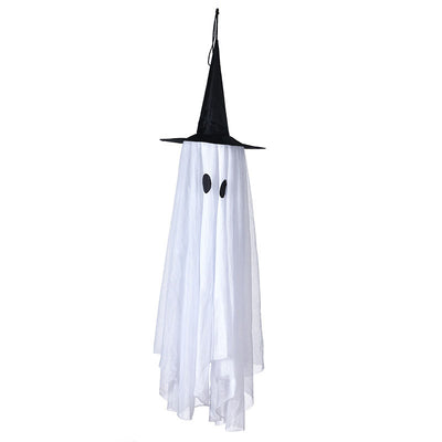 Decoración Halloween: Adornos Calabaza y Fantasmita con Sombrero - Image 10