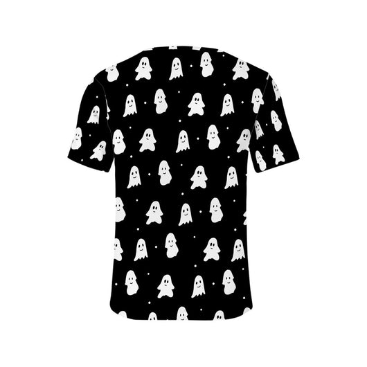 Playera Estampada 3D Ghost Street Manga Corta para Hombre - Image 11