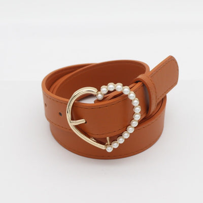 Cinturón con Hebilla de Perla Incrustada - Diseño Elegante - Image 10