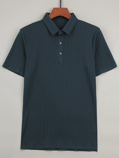 Polo Hombre Ice Silk Malla Transpirable - Diseño Moderno Hueco - Image 16