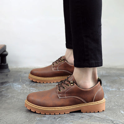 Botas Casuales Bajas de Trabajo - Zapatos Trendy Versátiles para Hombre - Image 6