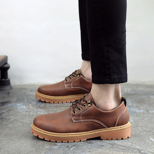 Botas Casuales Bajas de Trabajo - Zapatos Trendy Versátiles para Hombre - Image 6
