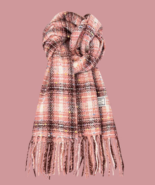Bufanda Escocesa de Imitación Cachemira para Mujer - Cálida y Versátil - Image 7