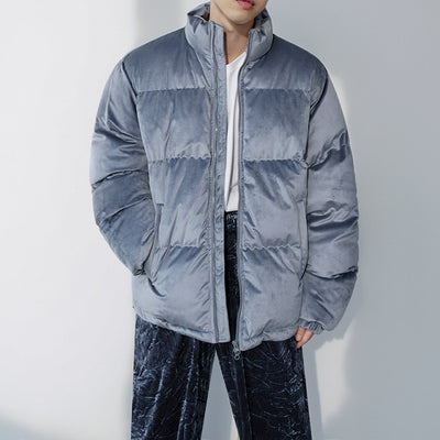 Abrigo Hombre Estilo Coreano Oversize Acolchado Grueso Invierno - Image 5