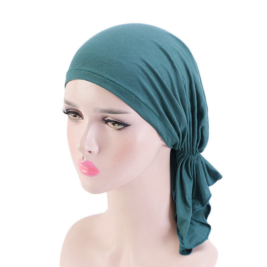 Pañuelo Turbante Elástico de Algodón Modal Premium