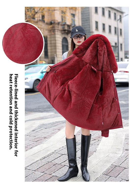 Chaqueta Acolchada Térmica para Mujer con Forro Polar - Image 9