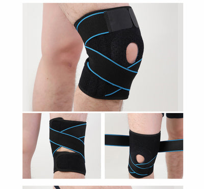 Rodillera Deportiva de Silicona con Correa Ajustable para Running, Baloncesto y Ciclismo - Image 5