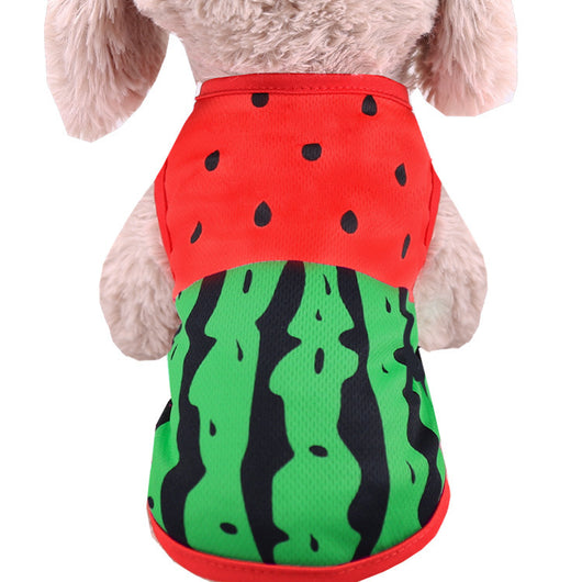 Ropa Fresca de Algodón para Mascotas - Diseño Ajustable Primavera Verano - Image 5