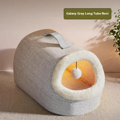 Cama Térmica Cerrada para Gatos - Nido Abrigado Invierno - Image 2