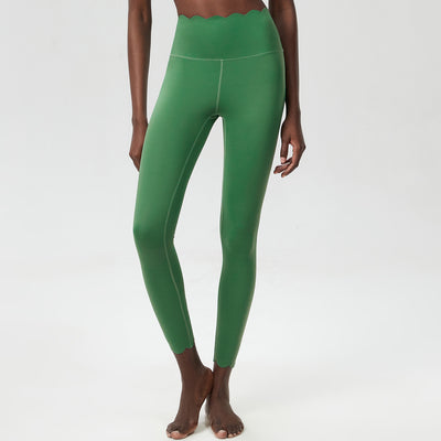Pantalones de Yoga Talla Grande Lycra Cuero Lechoso - Ajuste Perfecto y Cómodo - Image 11