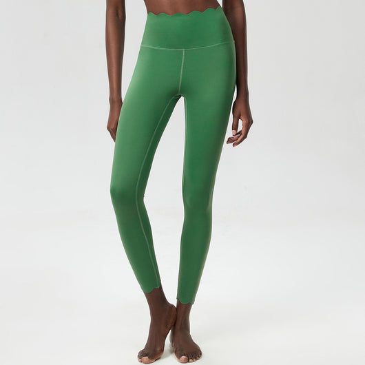 Pantalones de Yoga Talla Grande Lycra Cuero Lechoso - Ajuste Perfecto y Cómodo - Image 11