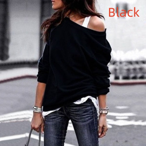 Blusa Clásica de Cuello Redondo y Manga Larga - Image 8