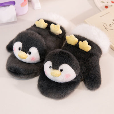 Guantes de Peluche Infantiles - Capibara y Pez Globo - Image 6