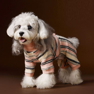 Suéter Térmico de Rayas para Perros Pequeños - Schnauzer, Bichón y Maltés - Image 3
