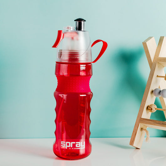 Vaso Multifuncional de Gran Capacidad con Spray y Popote para Niños