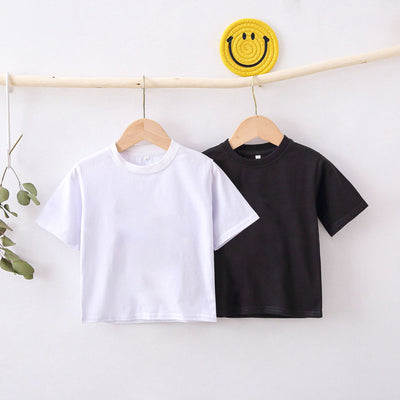 Playera Clásica de Cuello Redondo y Mangas Cortas - Image 11