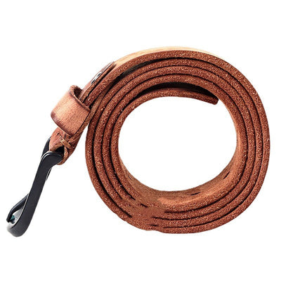 Cinturón de Cuero para Hombre con Acabado Frosted - Image 4
