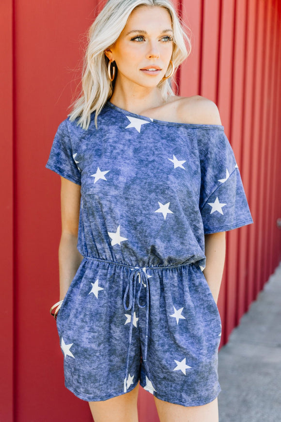 Enterizo Corto Tie-dye Estampado Creativo para Mujer