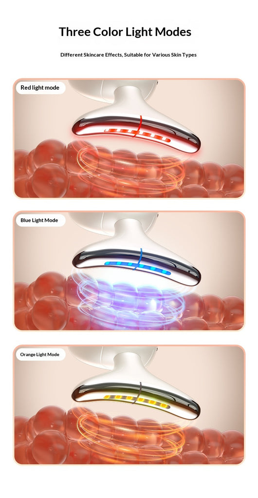 Dispositivo Masajeador LED Lifting Facial y Cuello - Rejuvenecimiento en Casa - Image 18