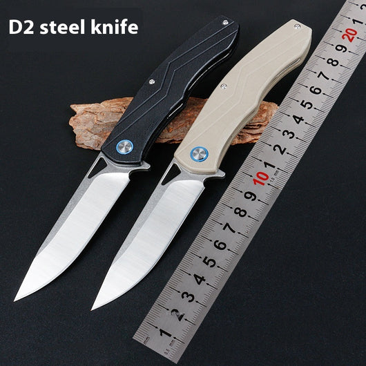 Cuchillo Plegable de Supervivencia en Acero Inoxidable Portátil y Versátil - Image 6