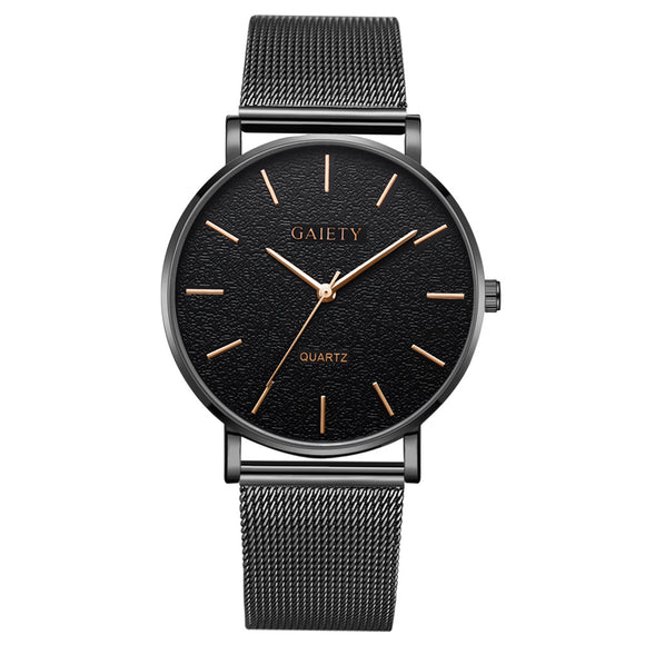 Reloj Casual de Acero para Hombre con Pulsera de Malla