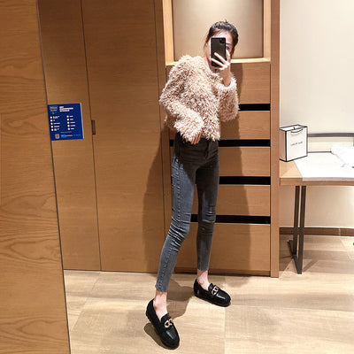 Pantuflas Invierno Mujer con Suela Gruesa y Forro de Terciopelo - Image 12