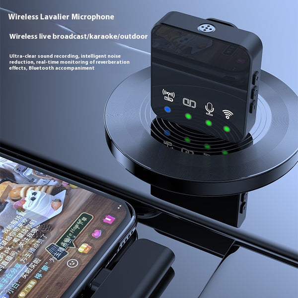 Micrófono Inalámbrico Bluetooth con Cancelación de Ruido