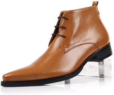Botas Ejecutivas Altas con Cordones para Hombre - Image 3