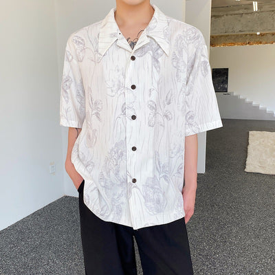 Camisa Cubana de Verano Casual para Hombre