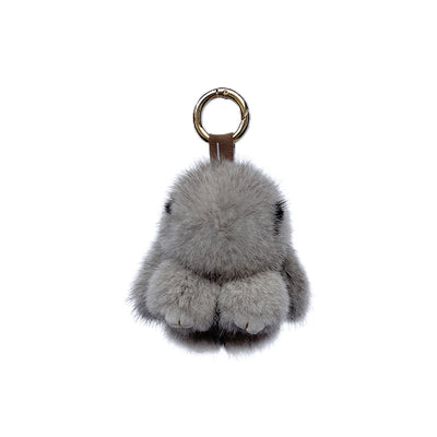 Llavero Colgante Conejo Peluche Mink Red Viral - Image 5