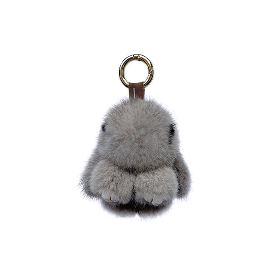 Llavero Colgante Conejo Peluche Mink Red Viral - Image 5