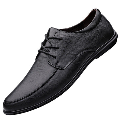 Zapatos Casuales de Cuero para Hombre con Suela Suave - Image 5